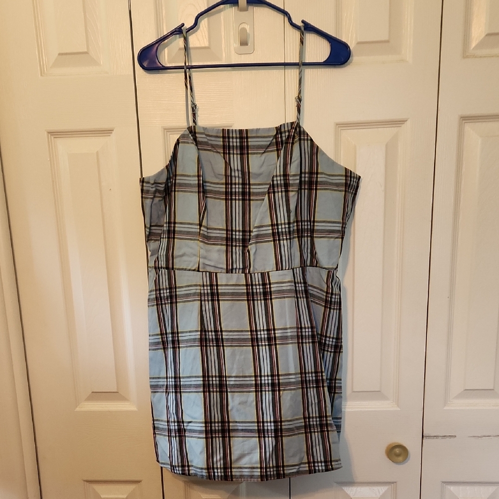🪩 2/$15 // NO BOUNDARIES: Plaid Dress